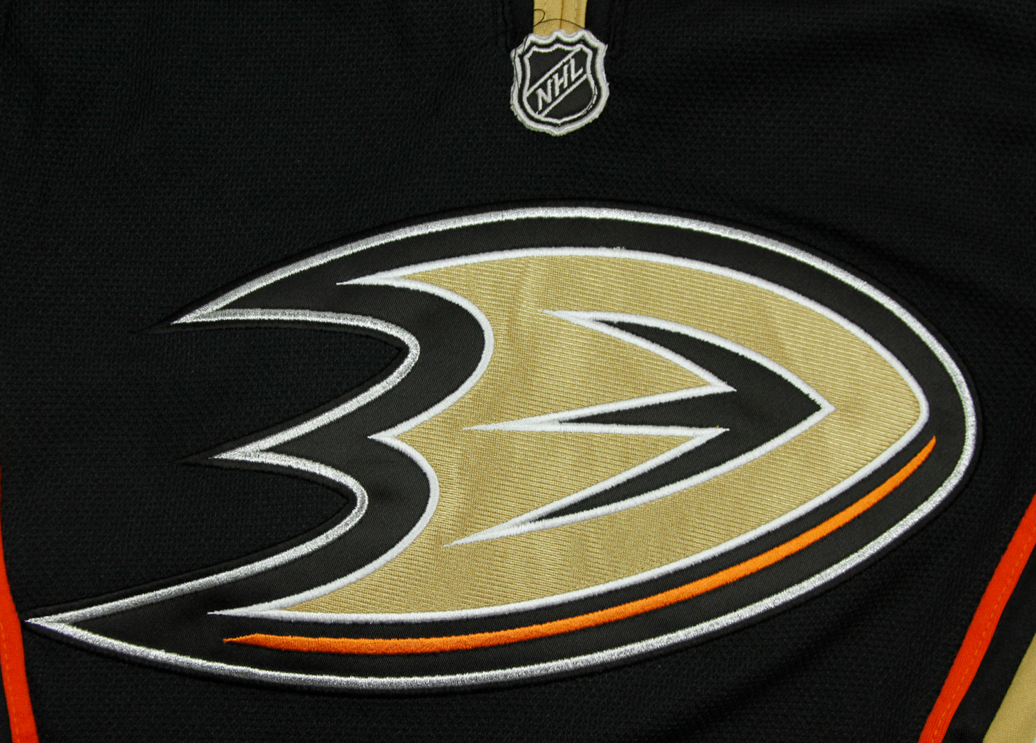 men's anaheim ducks reebok orange alternate premier jersey