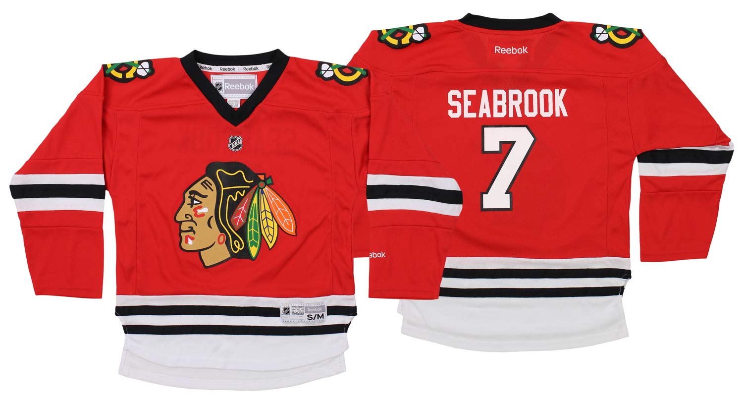 brent seabrook youth jersey