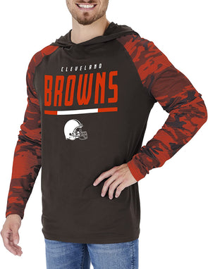 Women's New Era Black Cleveland Browns Camo Long Sleeve T-Shirt