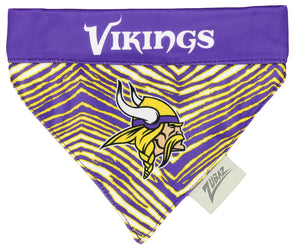 Zubaz NFL Team Reversible Pet Bandana for Dogs & Cats, Baltimore Ravens,  Small/Medium