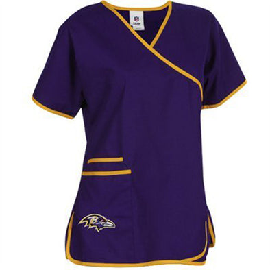 baltimore ravens scrub top