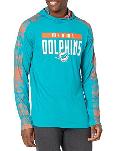 Zubaz NFL Men's Miami Dolphins Team Camo Full Zip Camo Hoodie – Fanletic