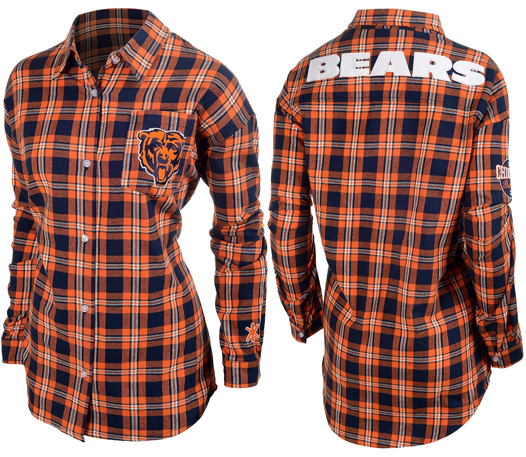 chicago bears flannel shirt