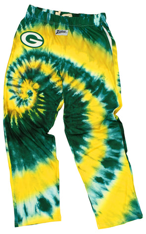 Men's New Era Black Green Bay Packers Tie-Dye Shorts