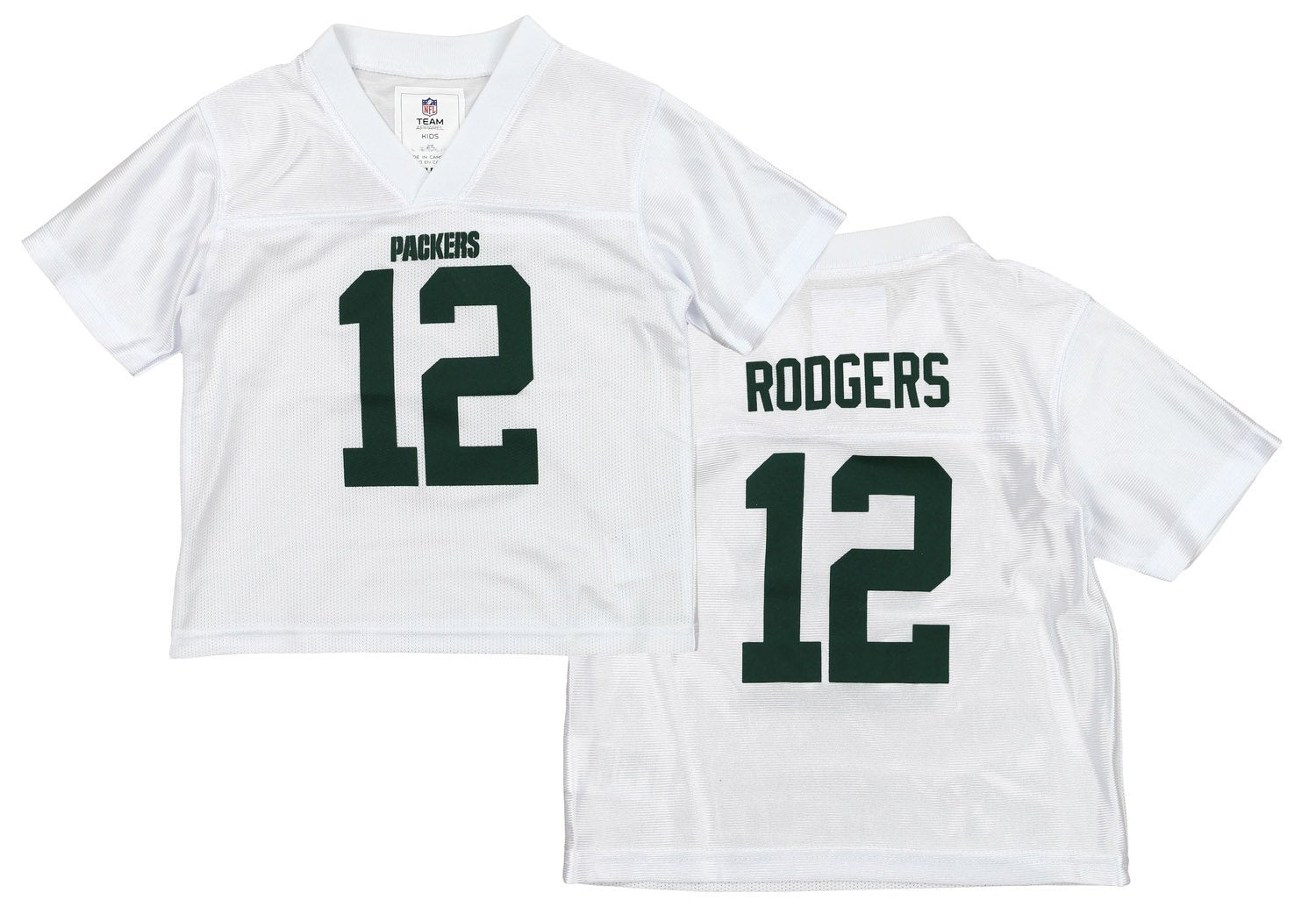 aaron rodgers jersey for kids