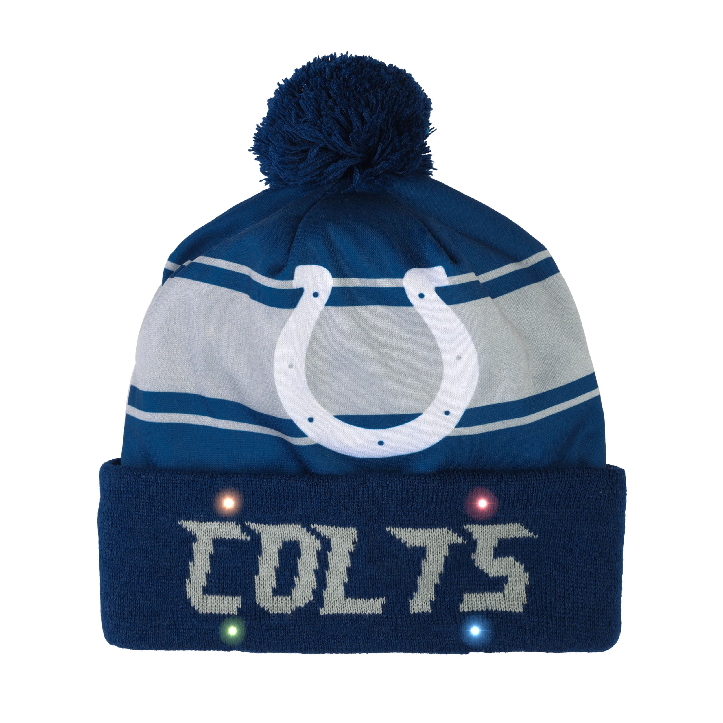 NFL New Era Heather Spec Indianapolis Colts Cuffed Knit Beanie Pom Pom  Toque Hat - Sinbad Sports Store