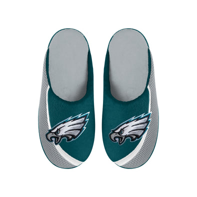 FOCO NFL Men's NFL Jacksonville Jaguars 2022 Big Logo Color Edge Slippers