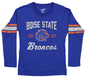 Outerstuff Youth Gray Boise State Broncos Tie-Dye T-Shirt Size: Medium