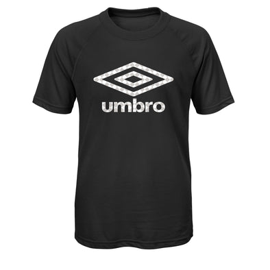 Men's Umbro Diamond Taped Crew Cotton T-Shirts in Grey, Black, Navy, Blue