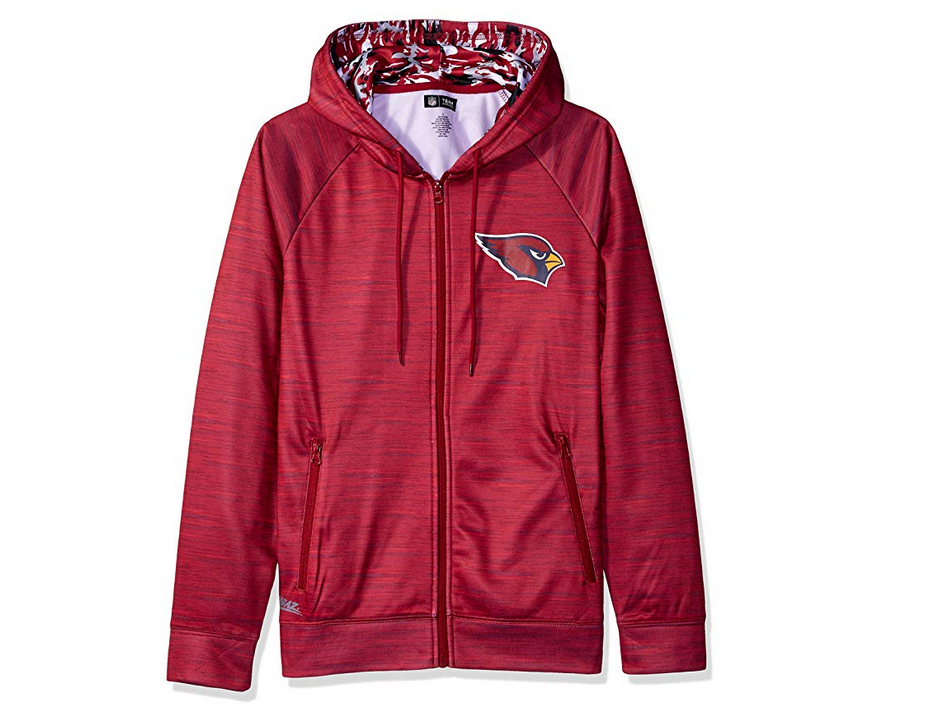az cardinals zip up hoodie