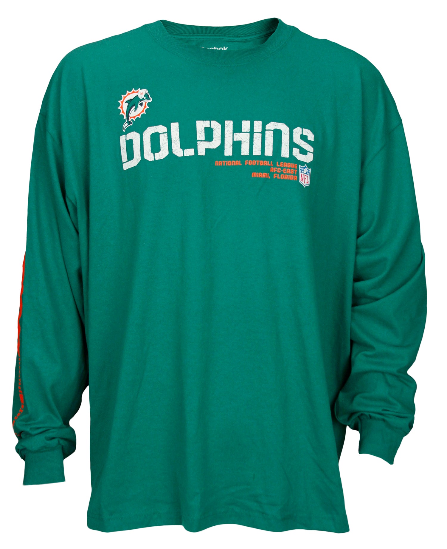 miami dolphins mens long sleeve shirt