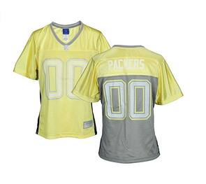 green bay packers grey jersey