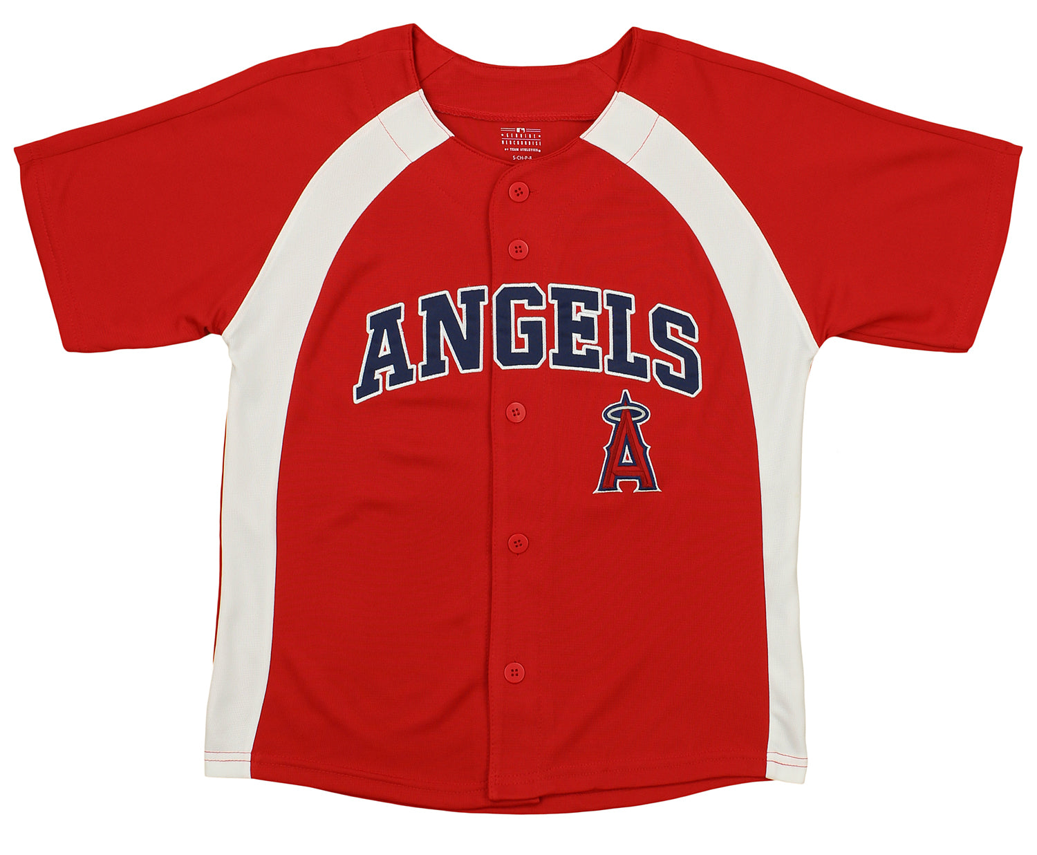 youth angels baseball jersey