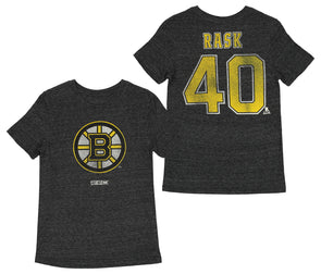 Men's Boston Bruins Tuukka Rask Reebok Authentic Third Jersey - Black