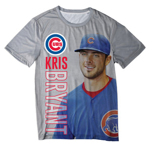 Chicago Cubs Kris Bryant Dog Jersey - Pinstri