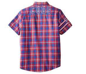 chicago cubs flannel shirt