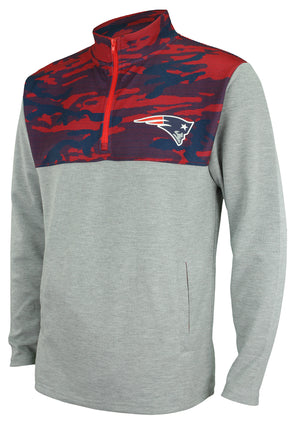 Men's FOCO Black New England Patriots Camo Long Sleeve T-Shirt