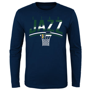 Vintage ADIDAS Utah Jazz NBA Basketball Jersey Navy Blue Large