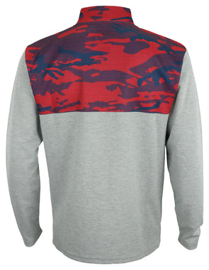 New England Patriots Camo Hoodie, Navy/Red