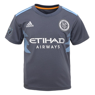 Adidas Toddlers New York City FC Primary Replica Jersey - Blue