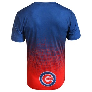 Klew MLB Men's Chicago Cubs Big Logo Tank Top Shirt, Blue Small