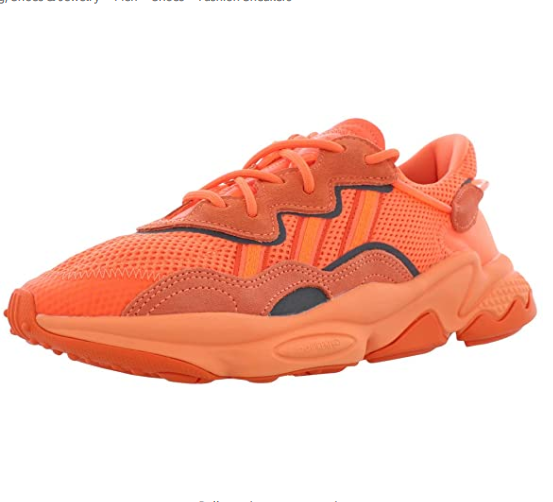 Adidas Men's Ozweego Casual Sneaker Shoes, Hi-Res Coral/Solar 