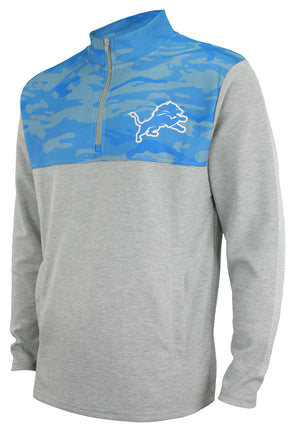 Men's Detroit Lions Nike Black Color Block Fleece Performance