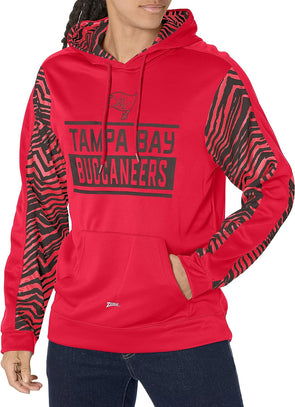 Tampa Bay Buccaneers Nike Fashion Color Block Pullover Hoodie - Red