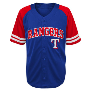 Outerstuff MLB Youth Texas Rangers Shin-Soo Choo #17 Cool Base Home Jersey, White