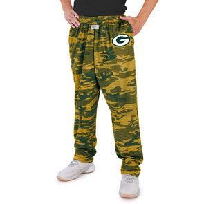 Zubaz Men's Track Pant with Half Sides