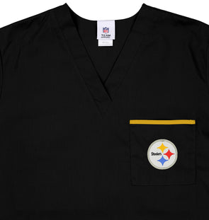 Mitchell And Ness Pittsburgh Steelers NFL Heather Fleece 2 Toned