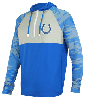 Indianapolis Colts Lightweight Hood W/ /White Camo Lines Sleeves