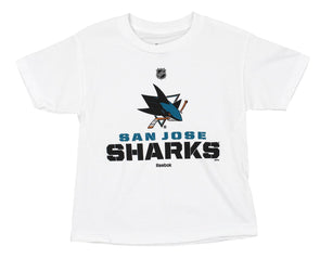 Toddler Black San Jose Sharks Primary Logo T-Shirt