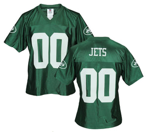 Reebok NFL New York Jets Men's Blank Replica Football Jersey, Green