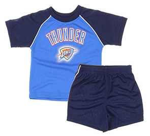 Klew Men's NBA Oklahoma City Thunder Wordmark Underwear