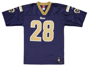 Nike St. Louis Rams Sam Bradford Game Jersey - Navy #8