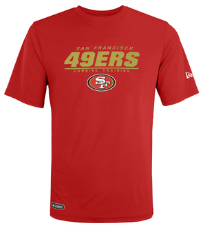 NFL Men's San Francisco 49ers GOLD FORTY NINERS Short Sleeve T-Shirt - Red