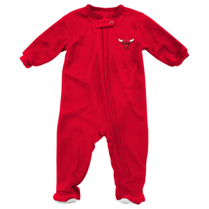 OuterStuff NHL Boys Newborn Infant Detroit Red Wings Long Sleeve Footed  Coverall, Red