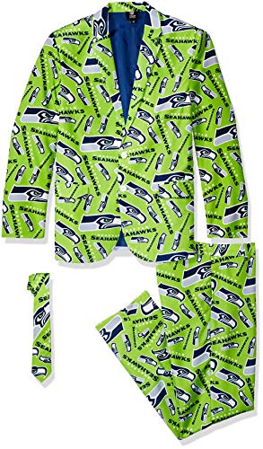 Zubaz NFL Team Reversible Pet Bandana for Dogs & Cats, Seattle Seahawks,  Large/X-Large