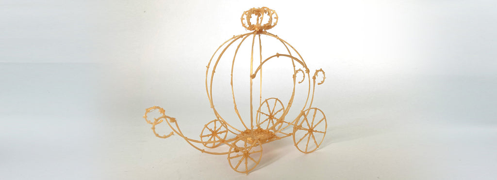 Cinderella Carriage made with 3Dmate BASE Design Mat.