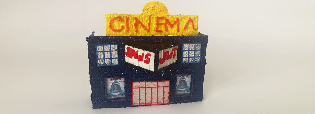 Cinema House made with 3Dmate BASE Design Mat