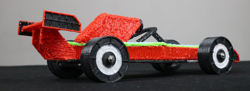 Formula 1 Car made with 3Dmate BASE Design Mat