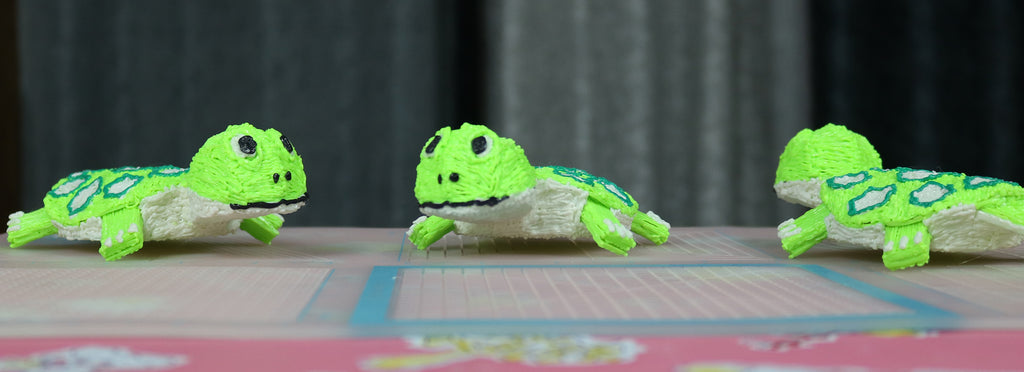 Turtle made with 3Dmate BASE Design Mat