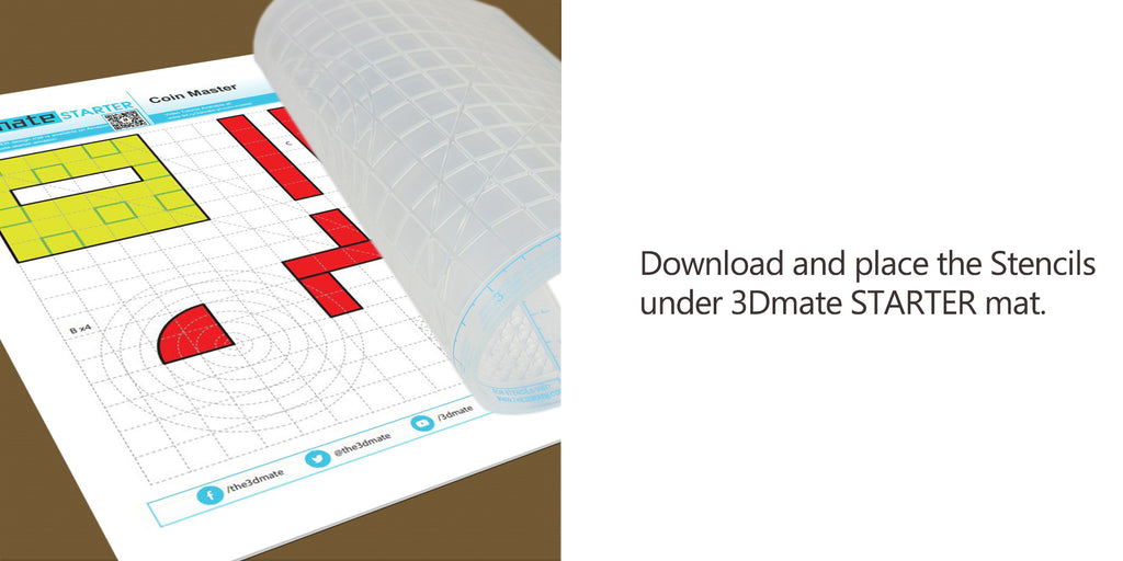 Coin Master made with 3Dmate STARTER Design Mat.