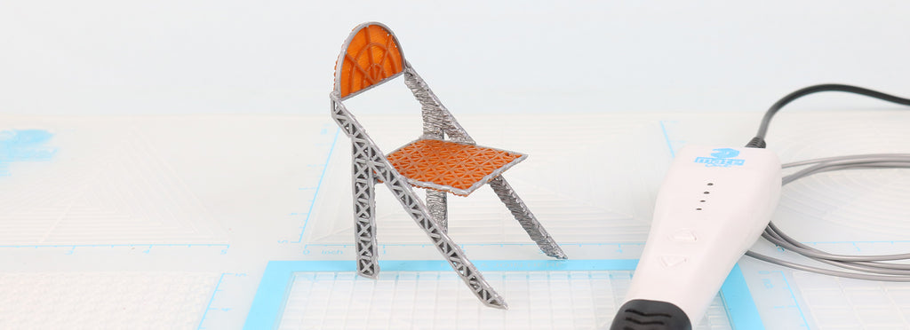 Chair made with 3Dmate Base 3D Pen