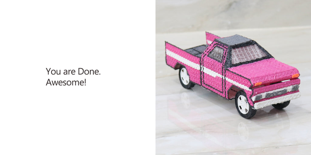 Chevy C10 Truck made with 3Dmate BASE Design Mat.