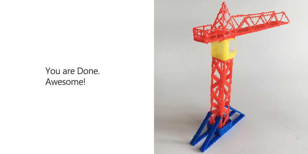 Tower Crane made with 3Dmate BASE Design Mat.