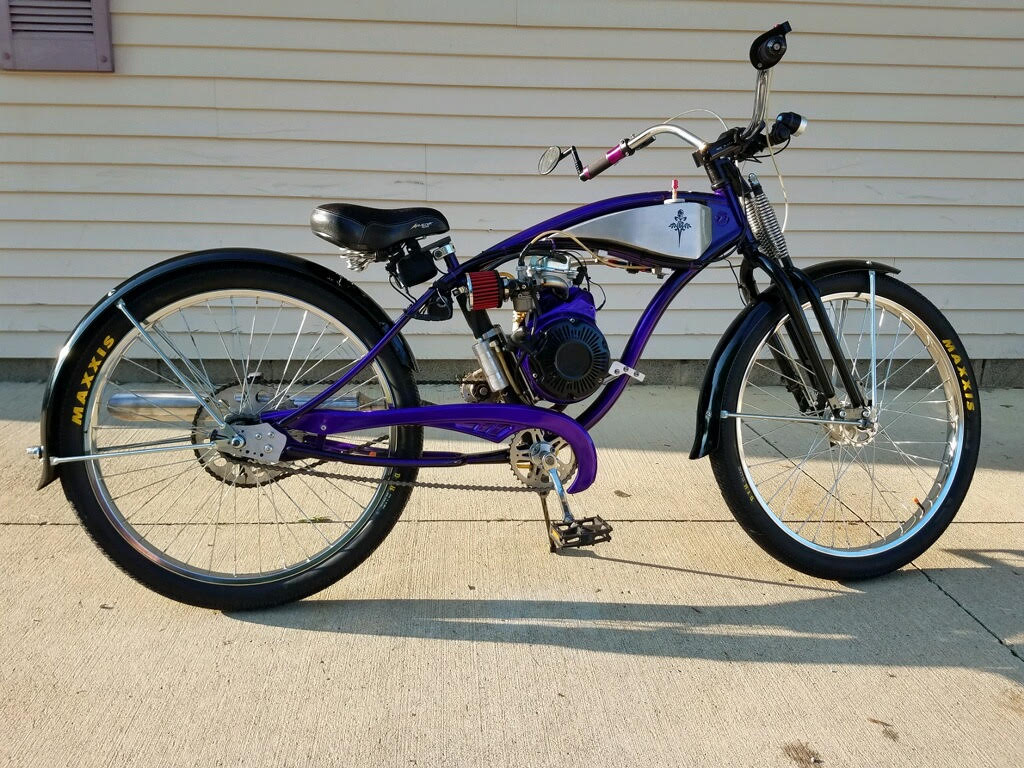 beach cruiser motorized bike