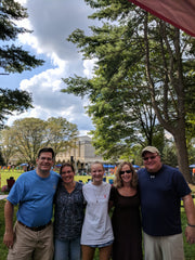 A great day with friends- the Dulin's