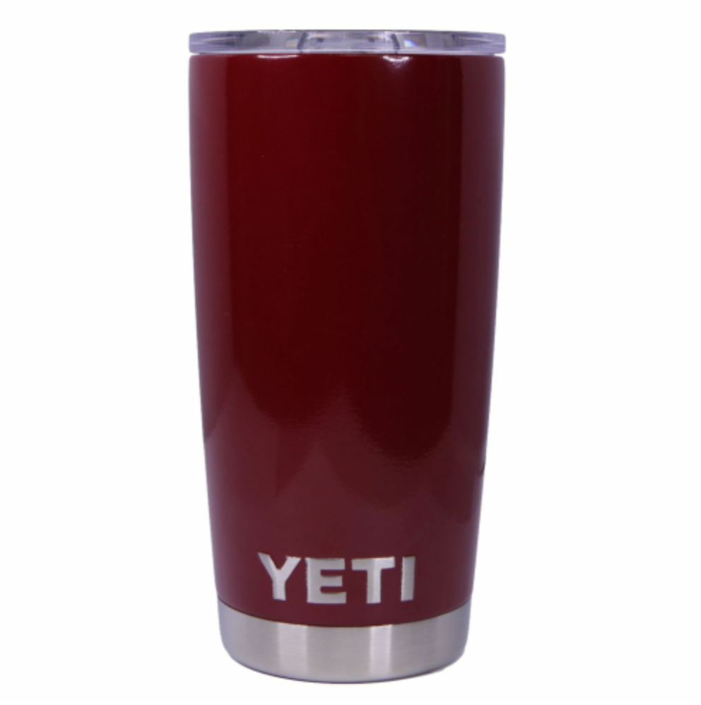 Maroon Red Yeti Rambler Tumbler Cup 